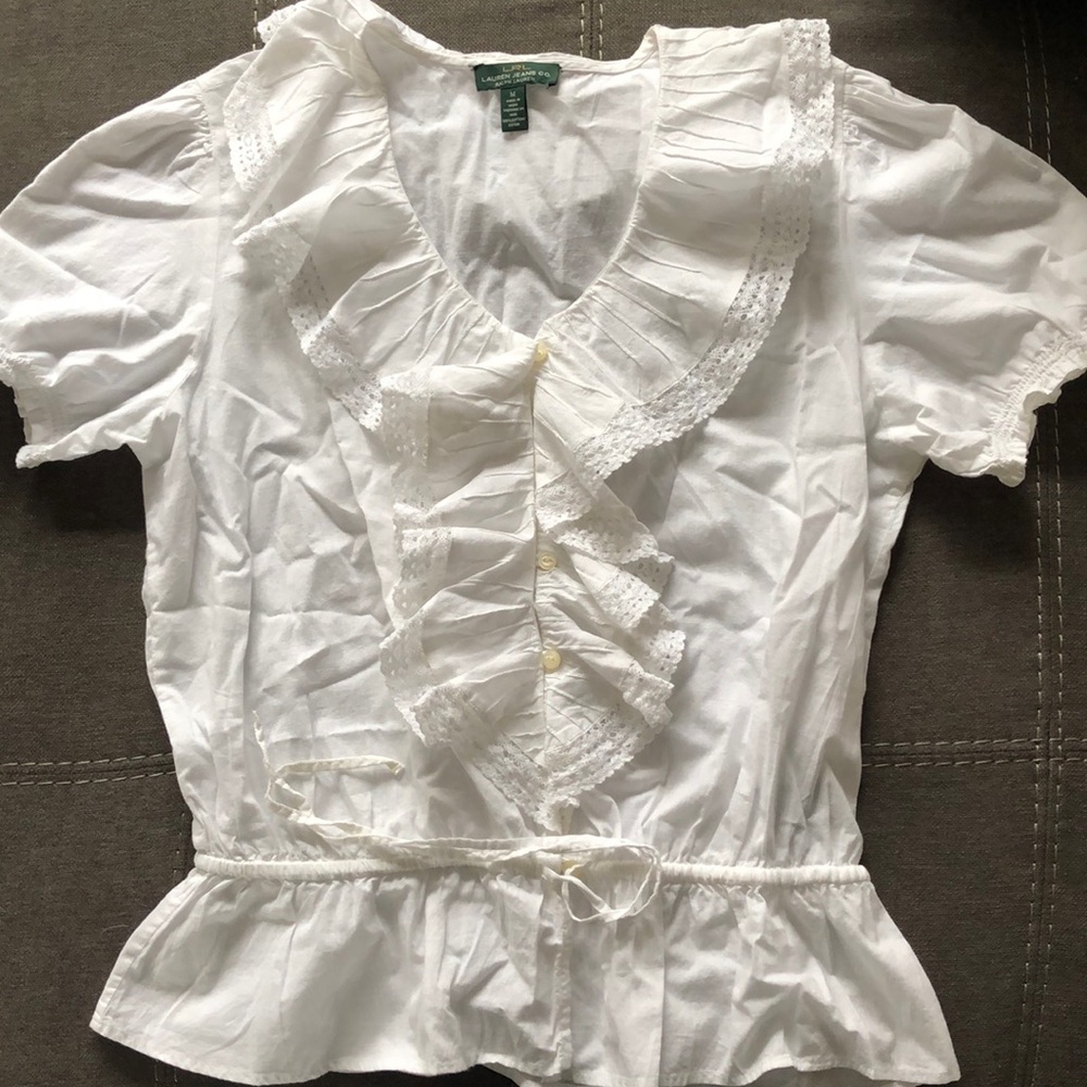 Brand new & Gorgeous! Ralph Lauren blouse, size M!